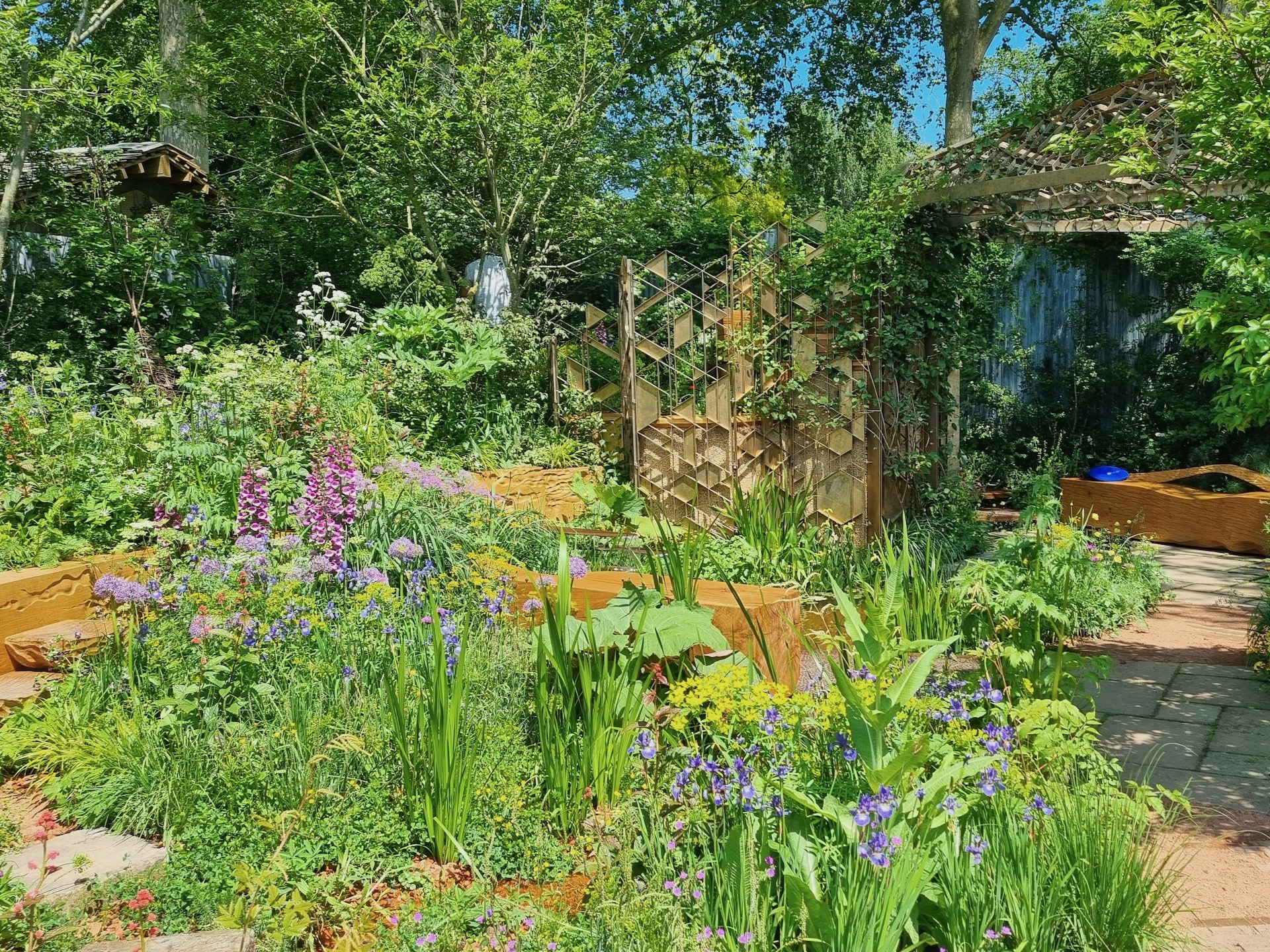 Octavia Hill garden at RHS Chelsea 2024