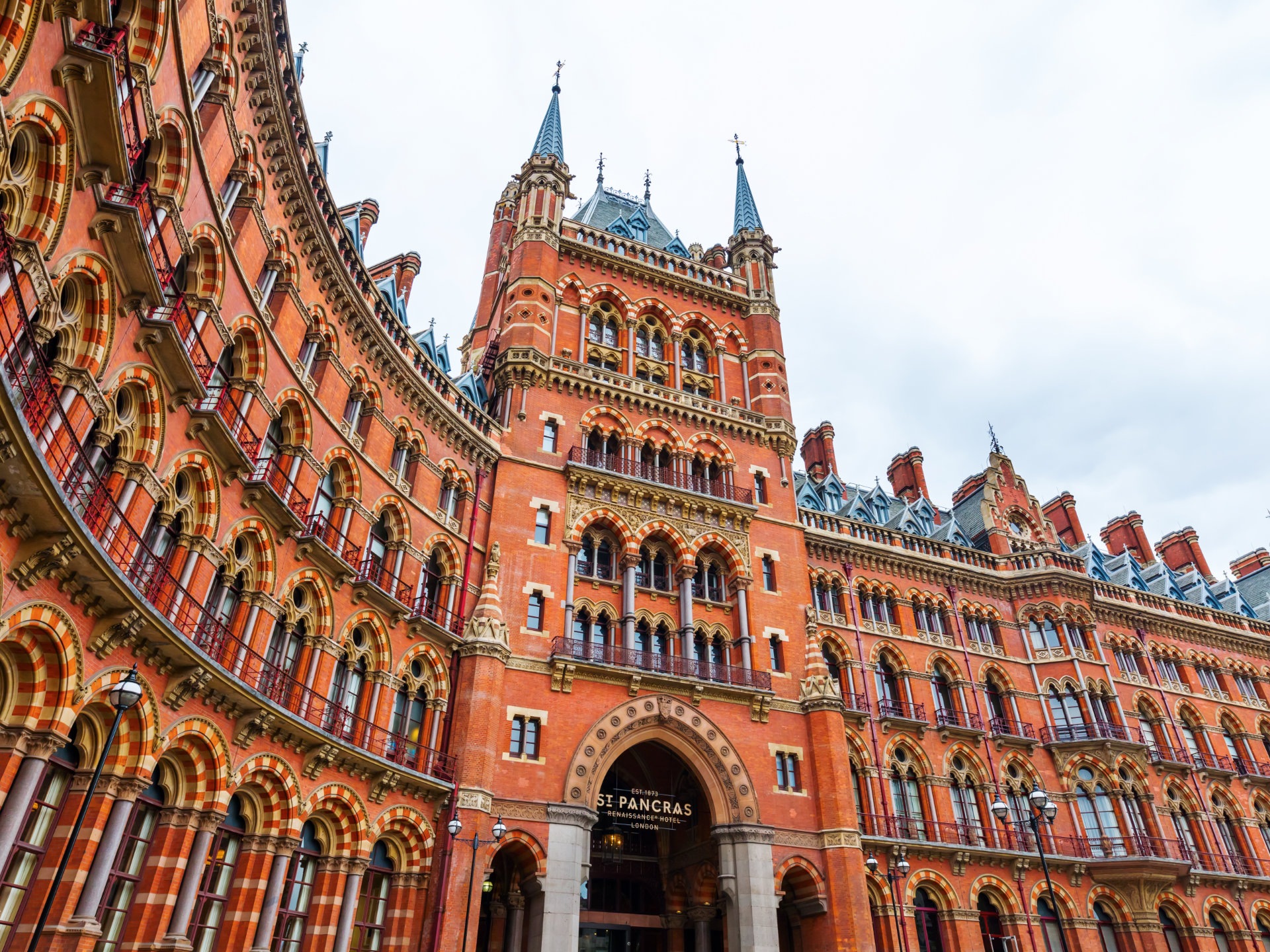 St Pancras station