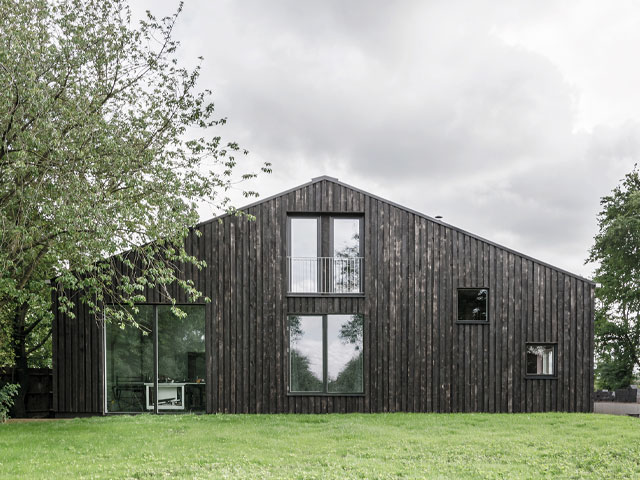 converted tractor shed in Hertfordshire