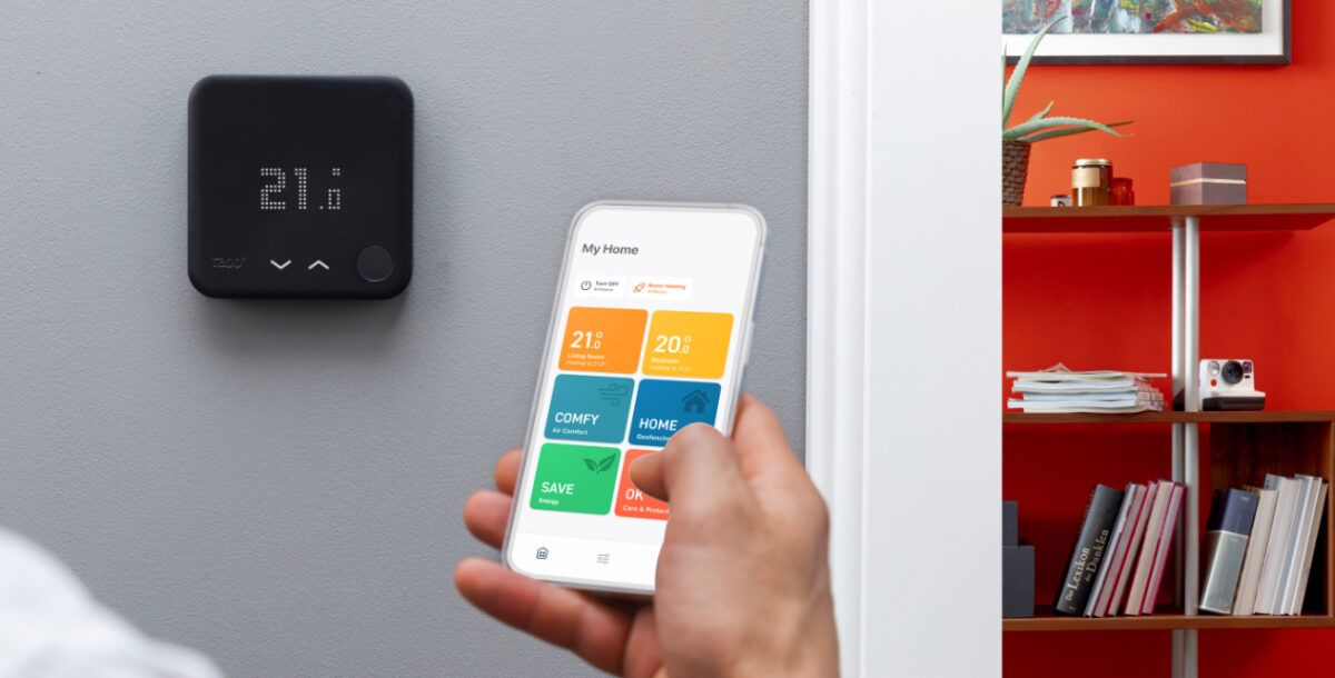 Tado smart thermostat and app