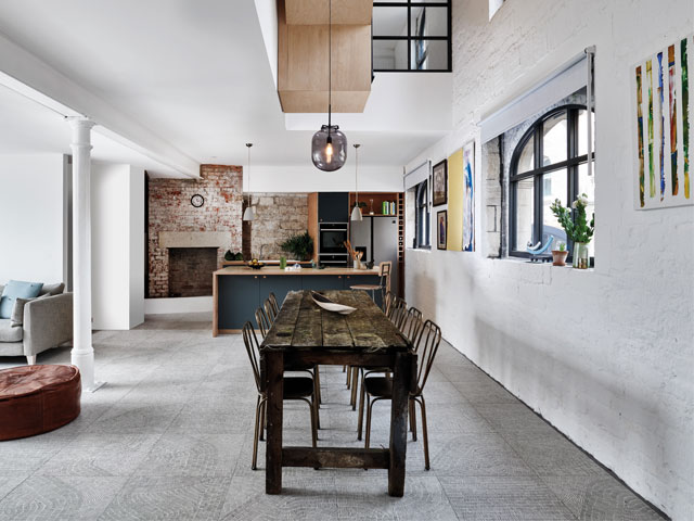 Wine warehouse conversion