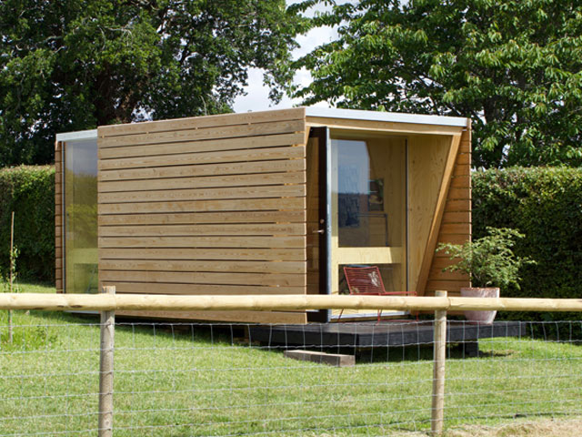 Modular garden office by Mokki