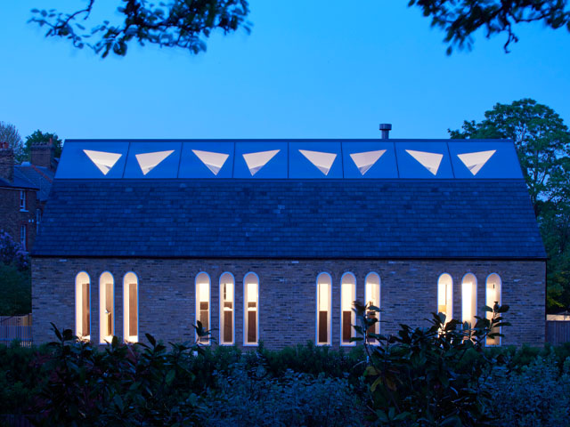 South London church conversion exterior. Photo-Edmund-Sumner