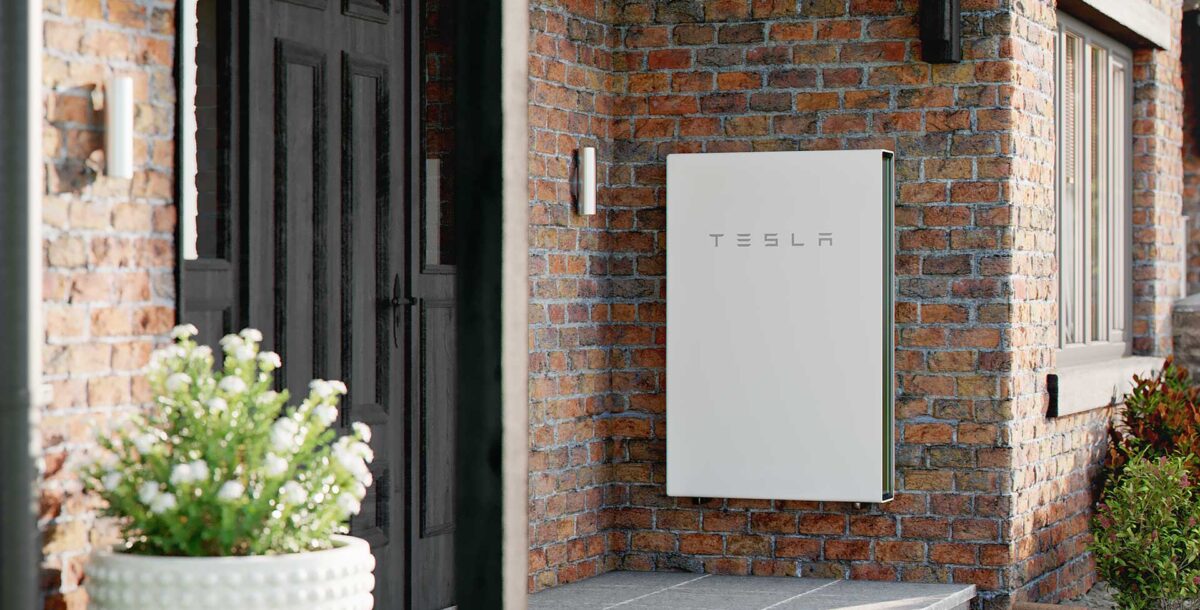 The Tesla Powerwall can be used indoor or outdoors